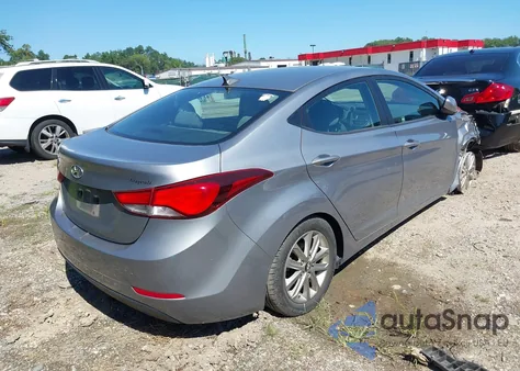 2014 Hyundai Elantra Se из США, поврежденный, VIN KMHDH4AE3EU123833
